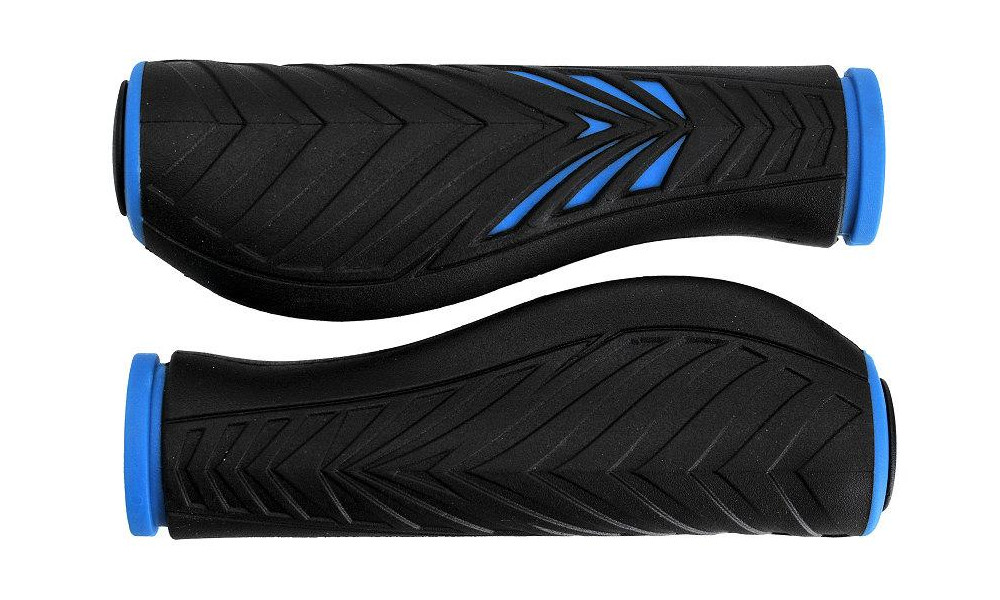 Stūres rokturi Velo ProX VLG-1133AD2 130mm Comfort GEL blue-black 