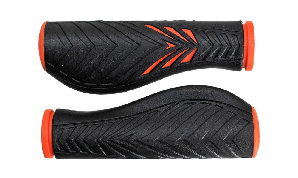 Stūres rokturi Velo ProX VLG-1133AD2 130mm Comfort GEL orange-black 