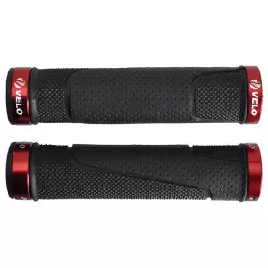 Stūres rokturi Velo ProX VLG-776AD3 129mm GEL Lock-on black Stūres rokturi Velo ProX VLG-776AD3 129mm GEL Lock-on black