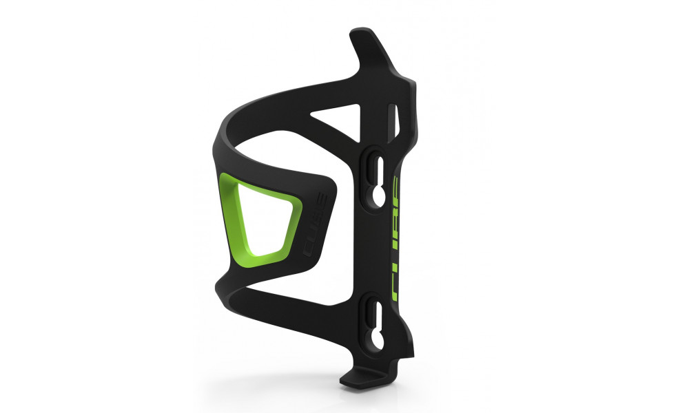 Bottle cage Cube HPP Sidecage blackngreen 