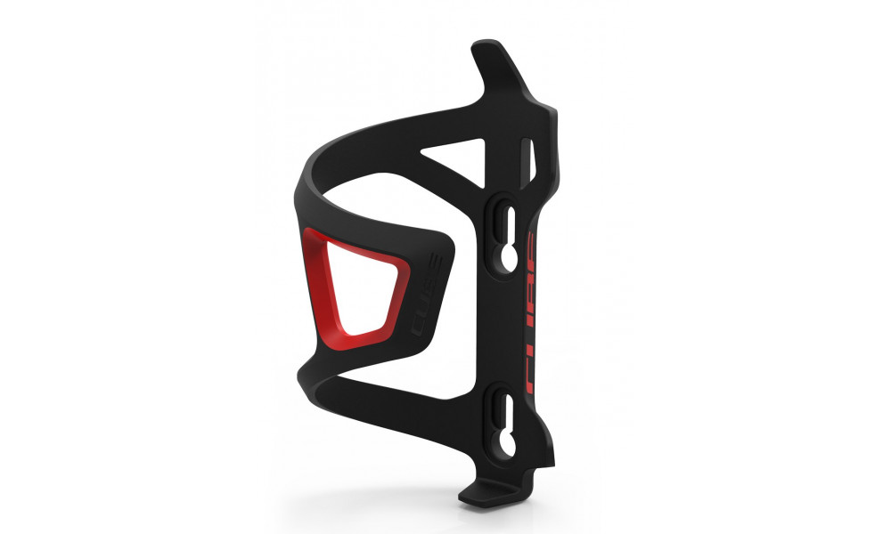 Bottle cage Cube HPP Sidecage blacknred 