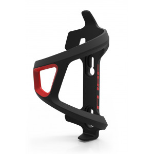 Bottle cage Cube HPP Left-Hand Sidecage black“n“red