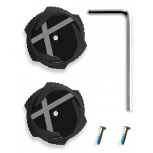 Apavu šņorēšanas ritenis Northwave SLW X-Dial black (2gab.)