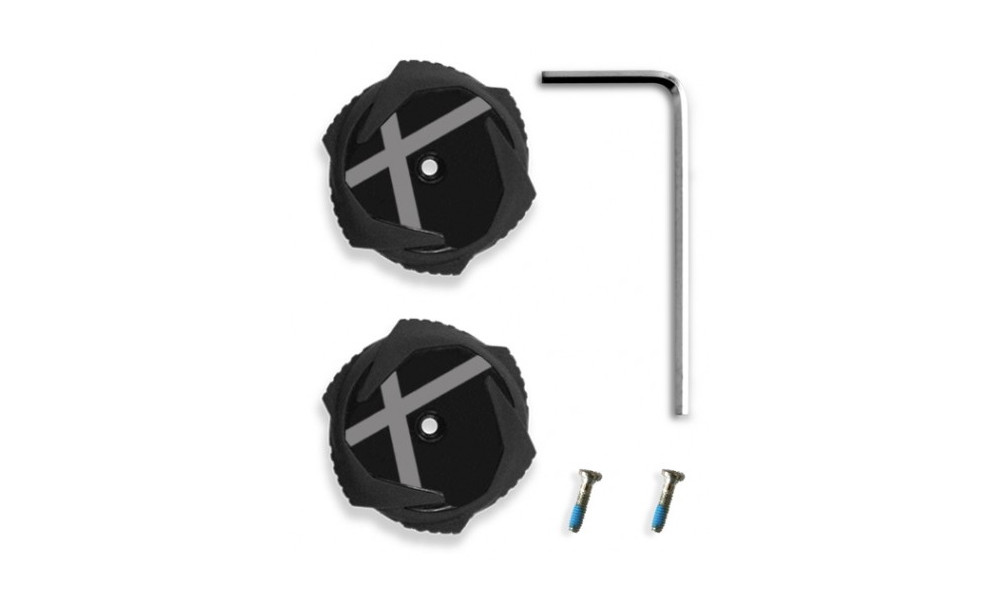 Apavu šņorēšanas ritenis Northwave SLW X-Dial black (2gab.) 