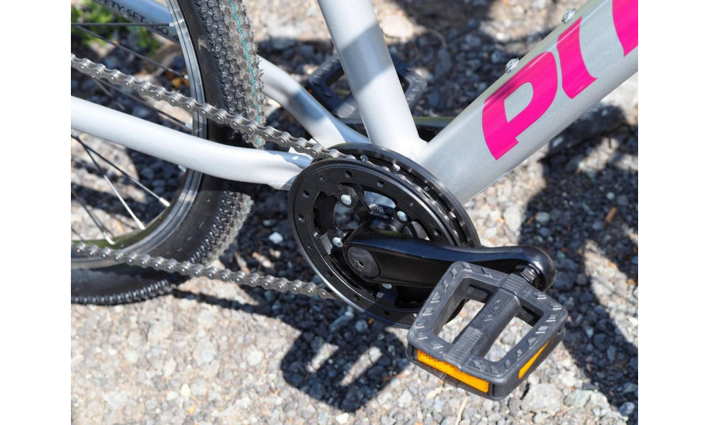 Velosipēds PUKY LS-PRO 24-8 Alu silver/berry - 10