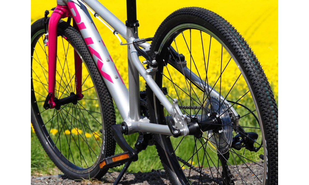 Velosipēds PUKY LS-PRO 24-8 Alu silver/berry - 13