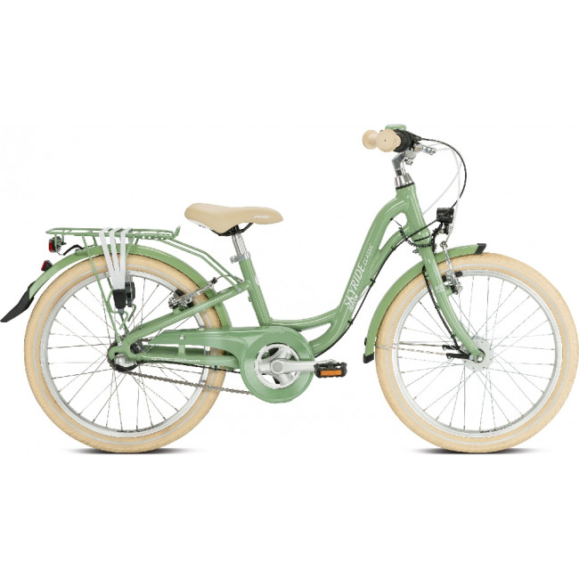 Velosipēds PUKY Skyride 20-3 Alu Classic retro green