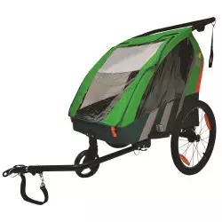 Velo piekabe Bellelli Trailblazer for kids green