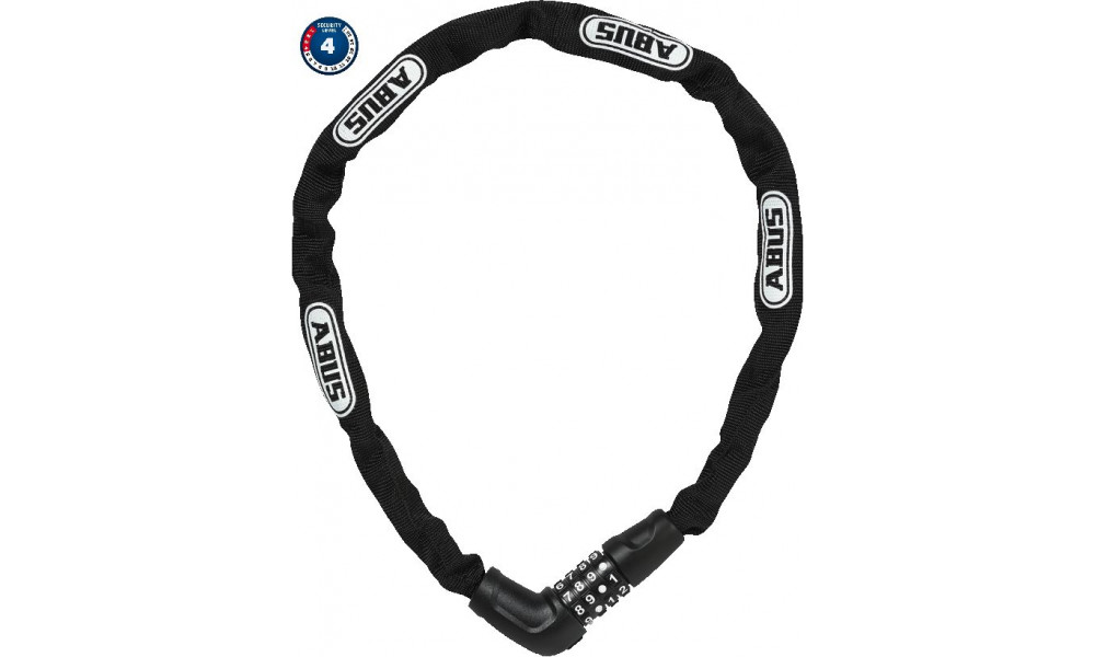 Atslēga Abus Steel-O-Chain 5805C/75 black 