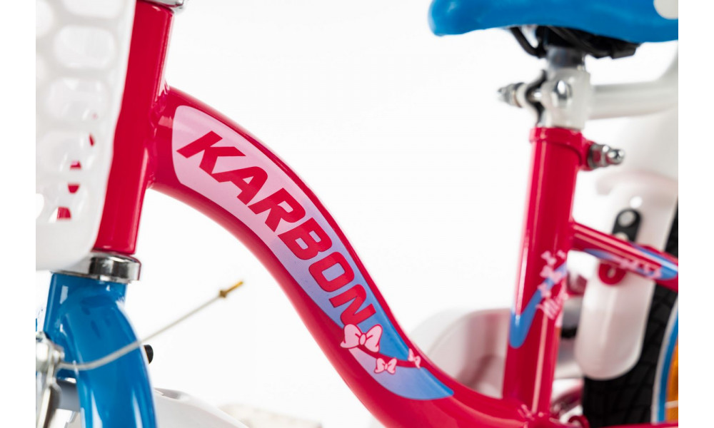 Velosipēds Karbon Mimi 12 pink-blue - 3