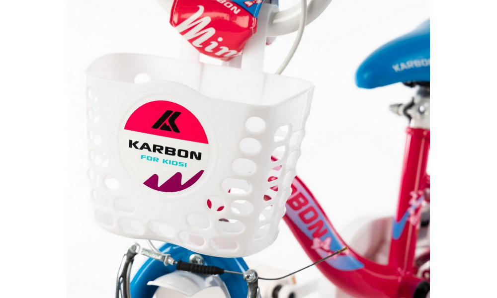 Velosipēds Karbon Mimi 12 pink-blue - 11