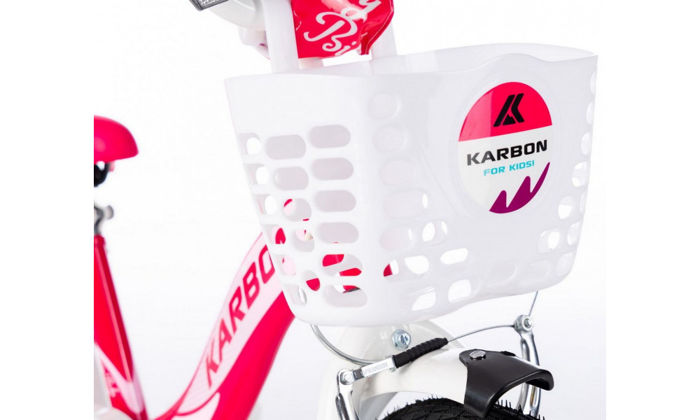 Velosipēds Karbon Kitty 16 pink-white - 11