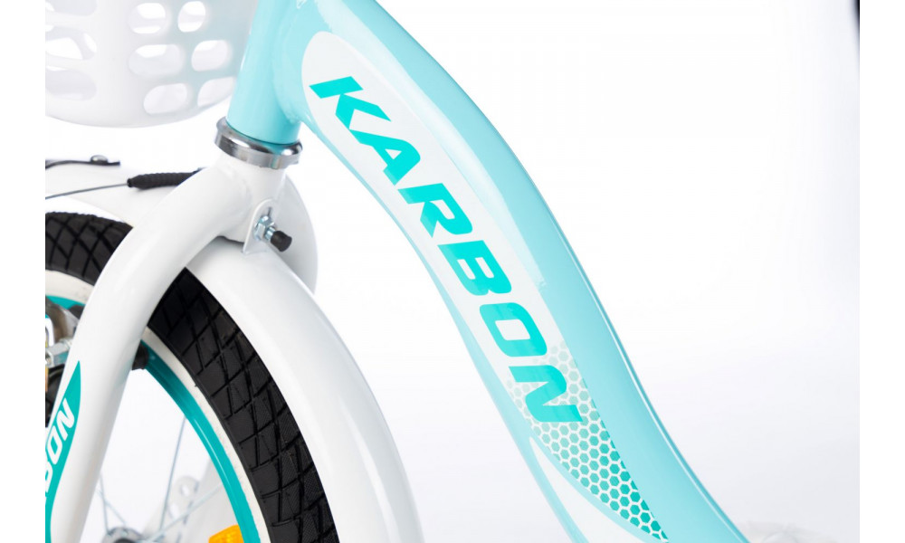 Velosipēds Karbon Kitty 16 turquoise-white - 5