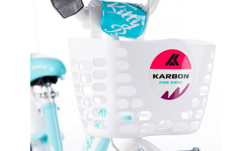 Velosipēds Karbon Kitty 16 turquoise-white - 7