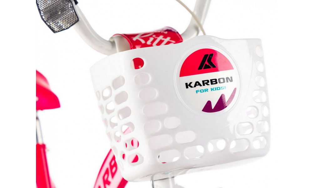 Velosipēds Karbon Kitty 20 pink-white - 5
