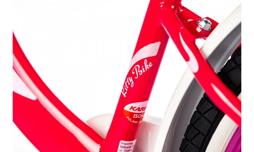 Velosipēds Karbon Kitty 20 pink-white - 9