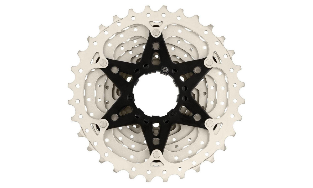 Aizmugurējais zobratu bloks SunRace CSRS1 10-speed metallic - 1
