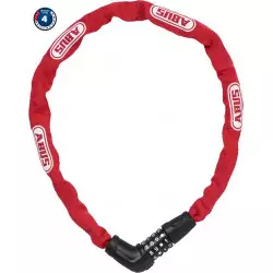 Atslēga Abus Steel-O-Chain 5805C/75 red