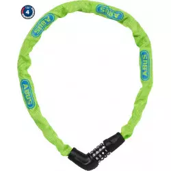 Atslēga Abus Steel-O-Chain 5805C/75 lemon