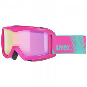 Slidinėjimo akiniai Uvex flizz FM pink dl/pink clear-rose
