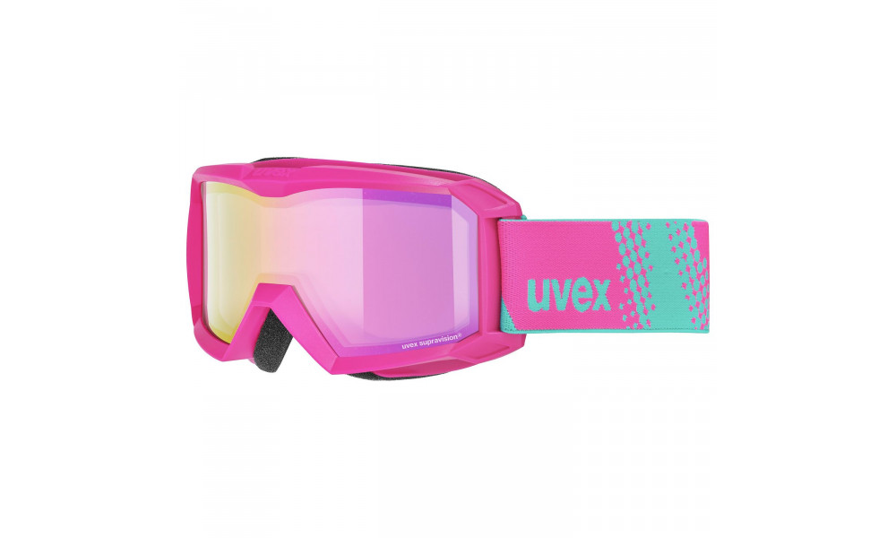 Slēpošanas brilles Uvex flizz FM pink dl/pink clear-rose - 1