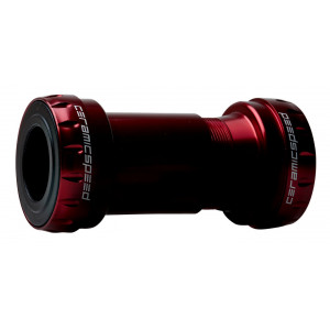 Monobloks CeramicSpeed BB30 / PF42X68 for SRAM GXP 24 / 22,2mm red (101368)