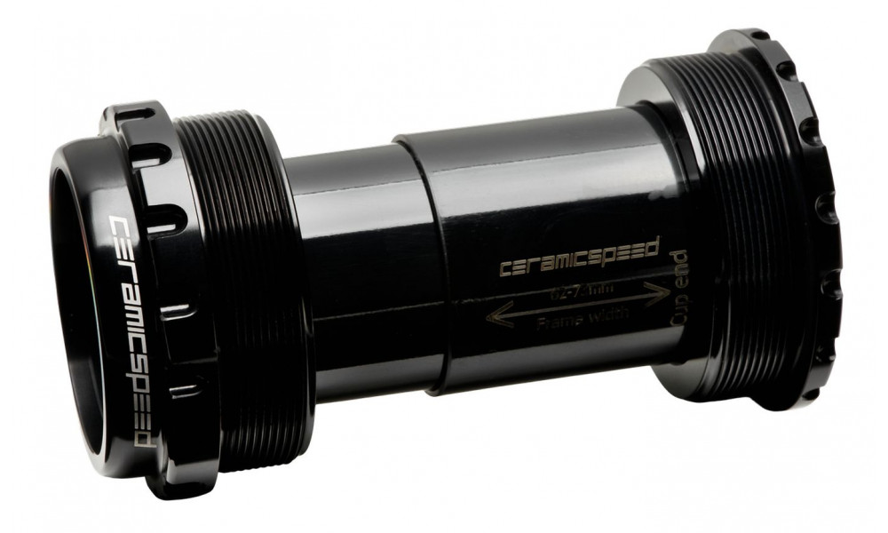 Monobloks CeramicSpeed T47a / Threaded 47X77 for Campagnolo UltraTorque 25mm black (109653) 