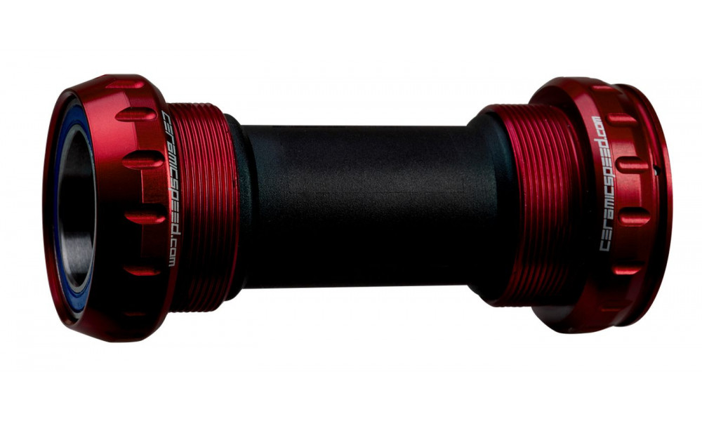 Monobloks CeramicSpeed BSA Coated 68mm for Campagnolo UltraTorque 25mm red (101314) 