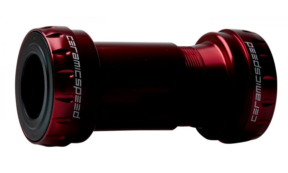 Monobloks CeramicSpeed Road Coated BB30 / PF42X68 for Shimano/FSA/Rotor 24mm red (101357) 