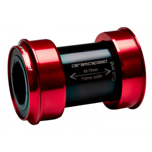 Monobloks CeramicSpeed Coated PF30A / PF46X73 for SRAM GXP 24 / 22,2mm red (104905)