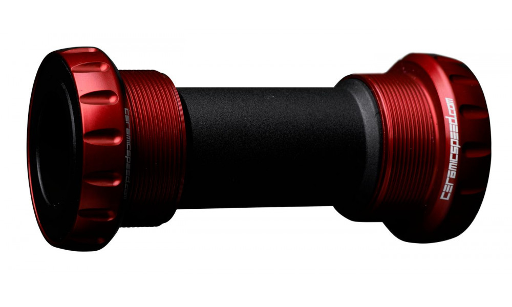 Monobloks CeramicSpeed BSA MTB Coated 73mm for SRAM GXP 24 / 22,2mm red (102050) 