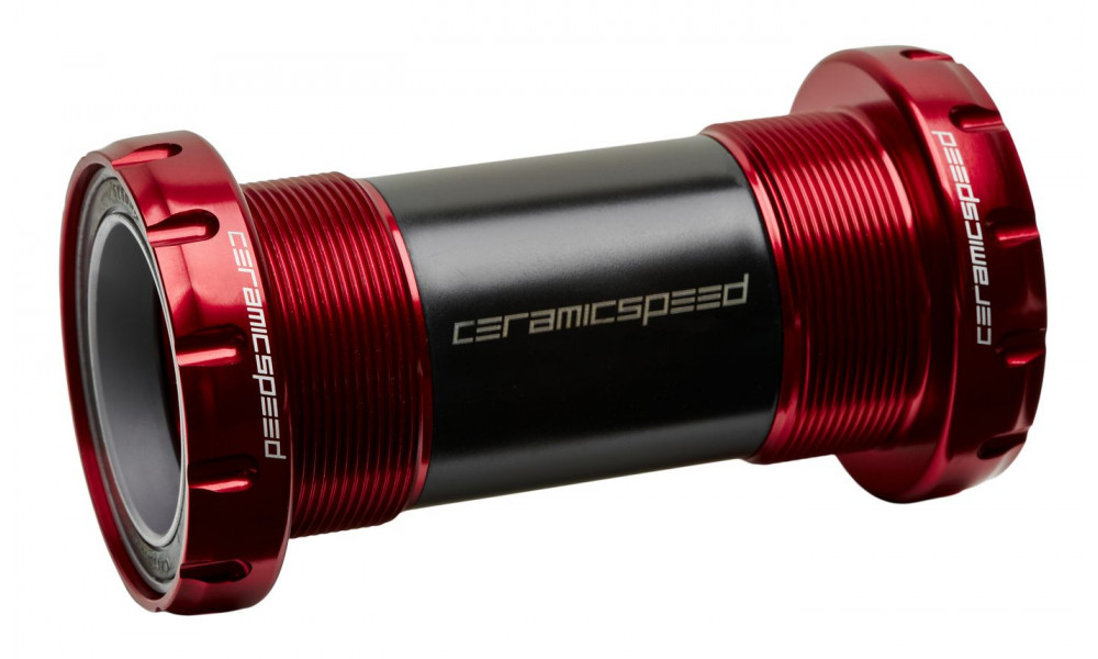 Monobloks CeramicSpeed BSA30 MTB Coated 73mm red (106075) 