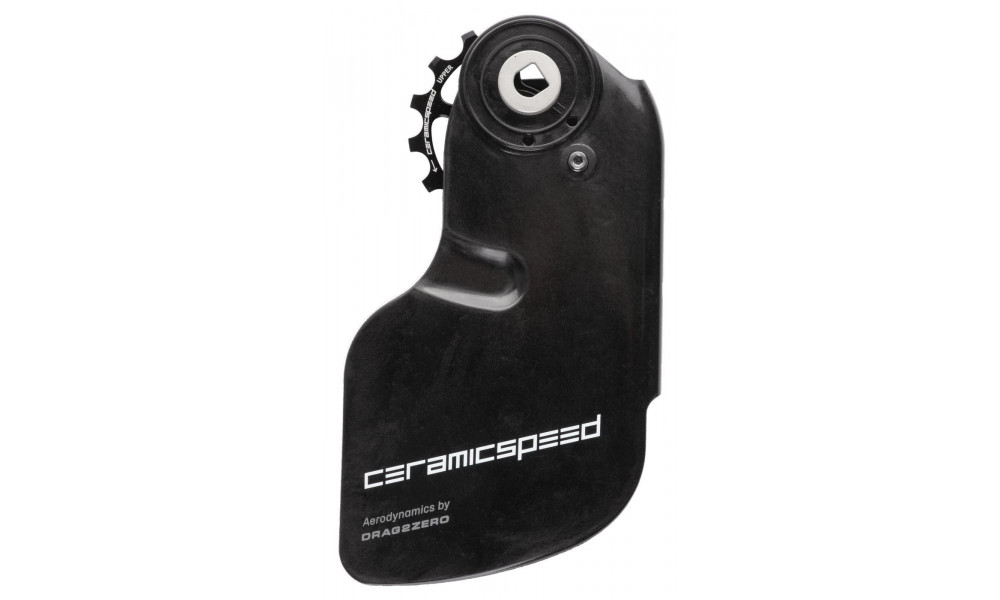 Pārslēdzēju rullīši CeramicSpeed Oversized Aero for SRAM Red/Force AXS Coated Alloy 607 black (110910) 