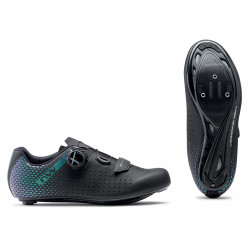 Velo apavi Northwave Core Plus 2 WMN Road black-iridescent