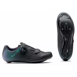 Velo apavi Northwave Core Plus 2 WMN Road black-iridescent