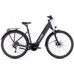 Elektro velosipēds Cube Touring Hybrid ONE 500 Easy Entry grey'n'white 2023