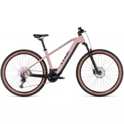 Elektro velosipēds Cube Reaction Hybrid Pro 500 29 blushrose'n'silver 2023