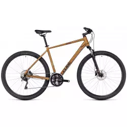 Velosipēds Cube Nature Pro gold'n'black 2023