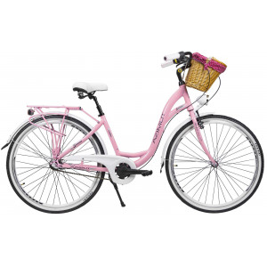 Velosipēds AZIMUT Sarema ALU 28" 3-speed 2024 pink shiny