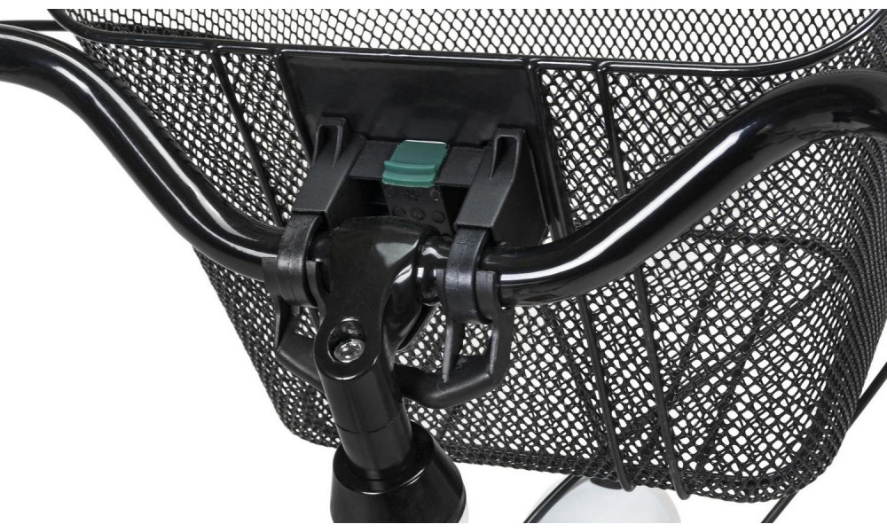 Velosipēds AZIMUT Vintage 26" 3-speed 2025 with basket mint-white matt - 3