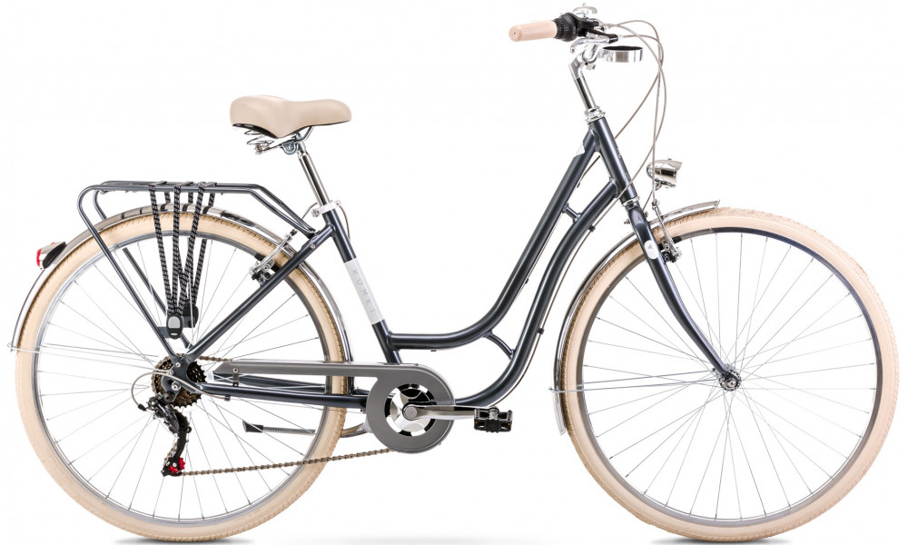 Velosipēds Romet Luiza Eco 28" 2023 grey - 1
