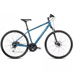 Velosipēds Romet Orkan 3 M 28" 2023 navy blue-sky blue