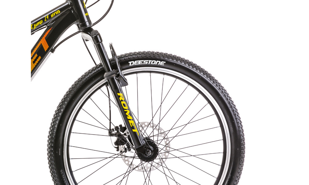 Velosipēds Romet Rambler Dirt 24" Alu 2023 black-orange - 2