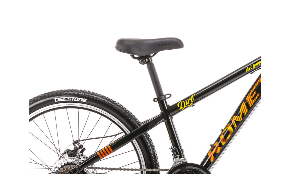 Velosipēds Romet Rambler Dirt 24" Alu 2023 black-orange - 3