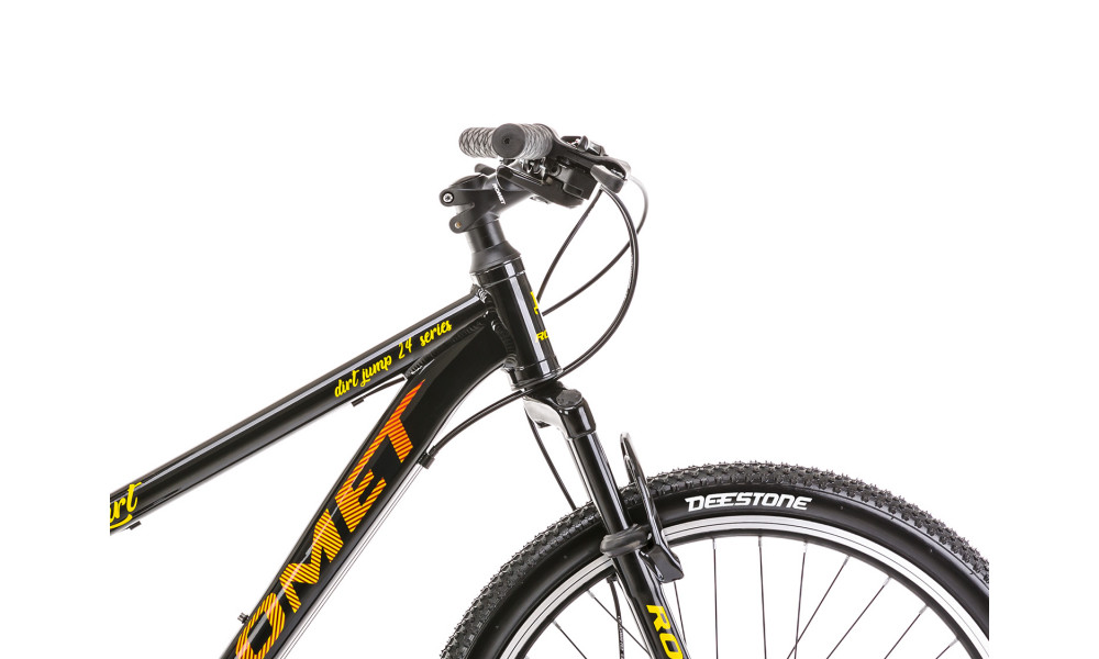 Velosipēds Romet Rambler Dirt 24" Alu 2023 black-orange - 4