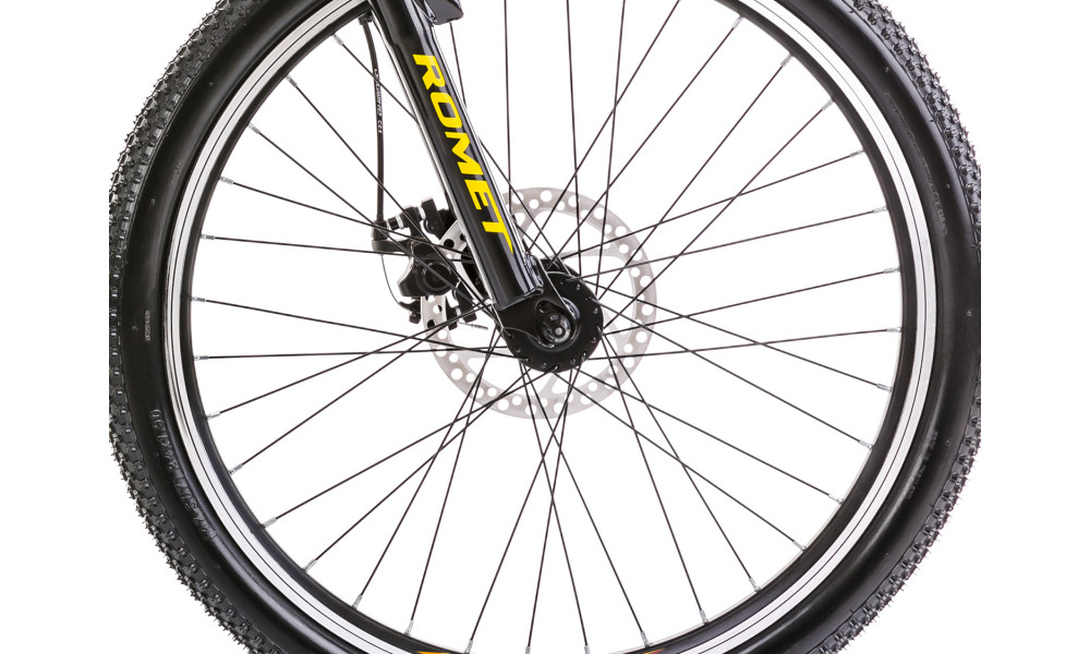 Velosipēds Romet Rambler Dirt 24" Alu 2023 black-orange - 5