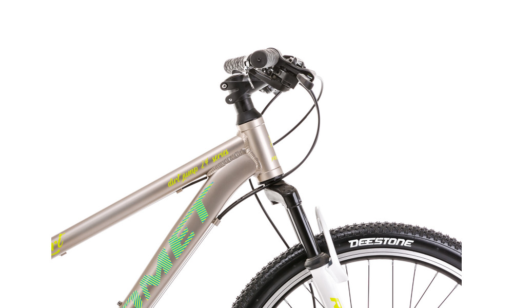 Velosipēds Romet Rambler Dirt 24" Alu 2023 grey-green - 4