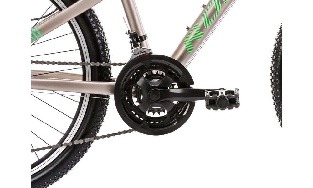 Velosipēds Romet Rambler Dirt 24" Alu 2023 grey-green - 6