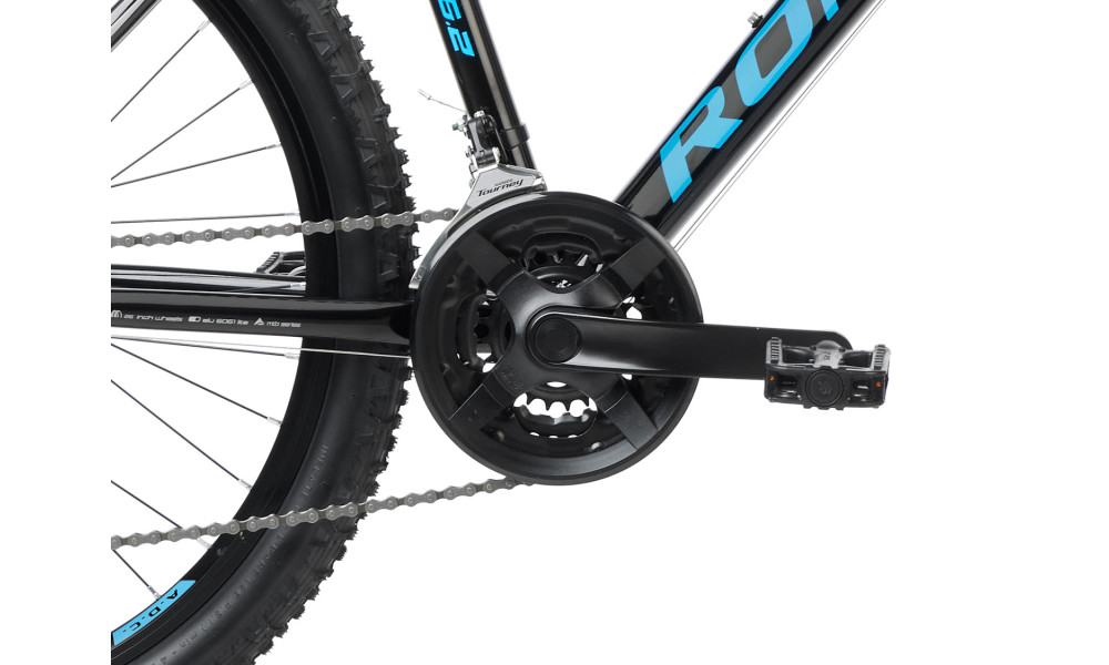 Velosipēds Romet Rambler R6.2 26" 2023 black-sky blue - 6