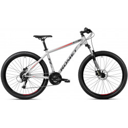 Velosipēds Romet Rambler R7.2 27.5" 2023 silver-red-grey